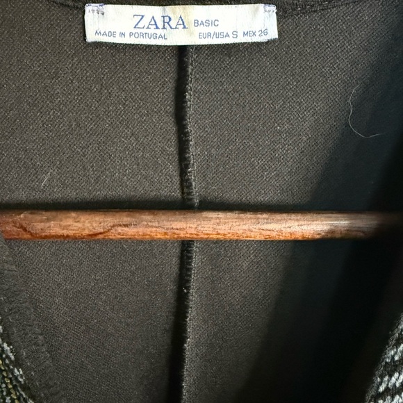 Zara Multicolor V-Neck Mini Dress - Picture 6 of 6